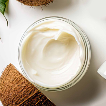 Recette de baume capillaire avant shampooing  Argan, Karité, Coco