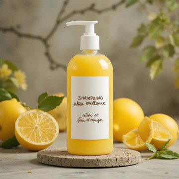 Recette de shampooing ultra-brillance Citron & fleur d'Oranger