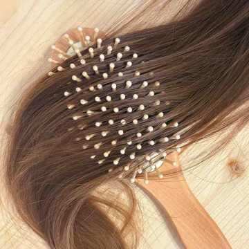 Brosse à cheveux ovale avec...