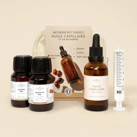 Trousse DIY : Huile capillaire