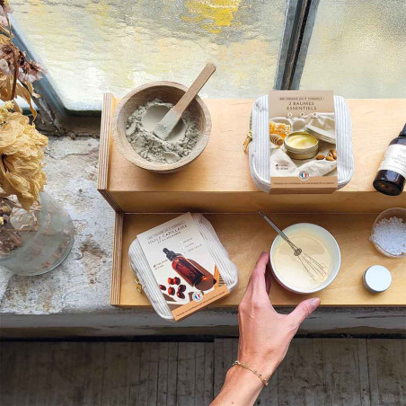 Trousse DIY : Huile capillaire