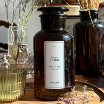 Infusion N°1 Vitalité - Romarin Thym et Citron