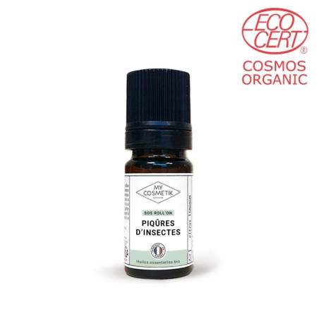 Roll-on BIO apaisant aux huiles essentielles contre les piqûres d'insectes