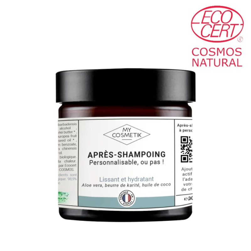 Base essentielle d'après-shampooing personnalisable BIO