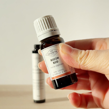 Soin Densifiant Cils et Sourcils - Huile de ricin & son mascara