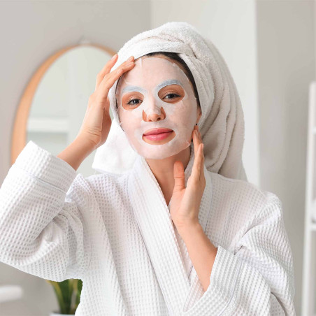 Lot de 10 masques en tissu pour le visage