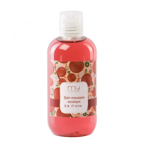 Bain moussant tonifiant à la Fraise Bain moussant tonifiant à la Fraise