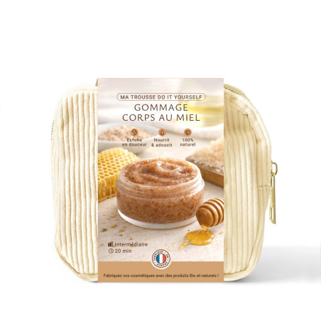 Trousse DIY : Gommage corps au miel