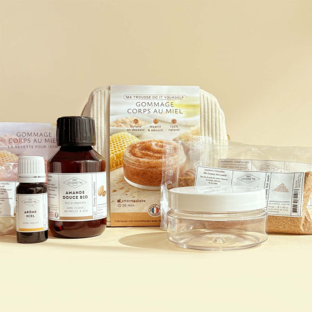 Trousse DIY : Gommage corps au miel