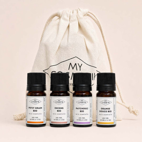 Pack diffusion orientale - Lot de 4 huiles essentielles
