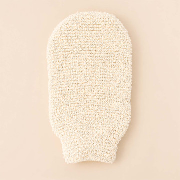 Gant de gommage exfoliant