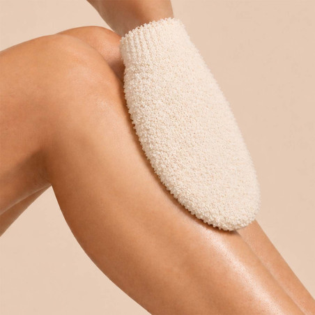 Gant de gommage exfoliant