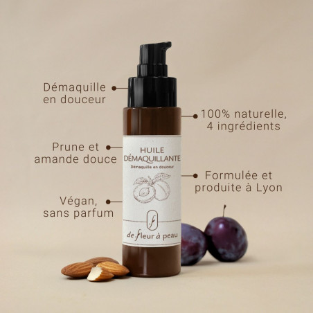 Routine double nettoyage visage - De Fleur à Peau