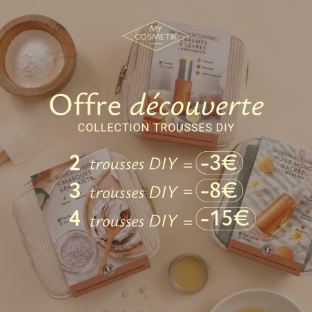 Trousse DIY : Savon velours floral