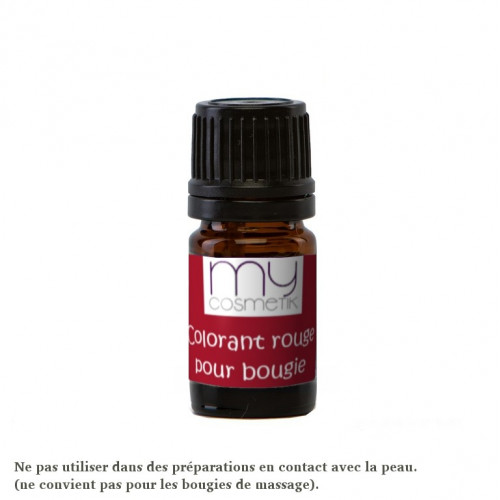 Colorant pour bougie - Rouge Colorant pour bougie - Rouge