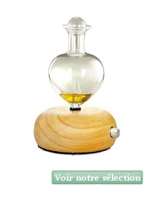 Diffuseur d'huile essentielle nébulisateur en verre