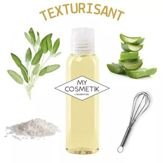 Recette de gel coiffant et texturisant pour cheveux rebelles au sel marin et aloé vera