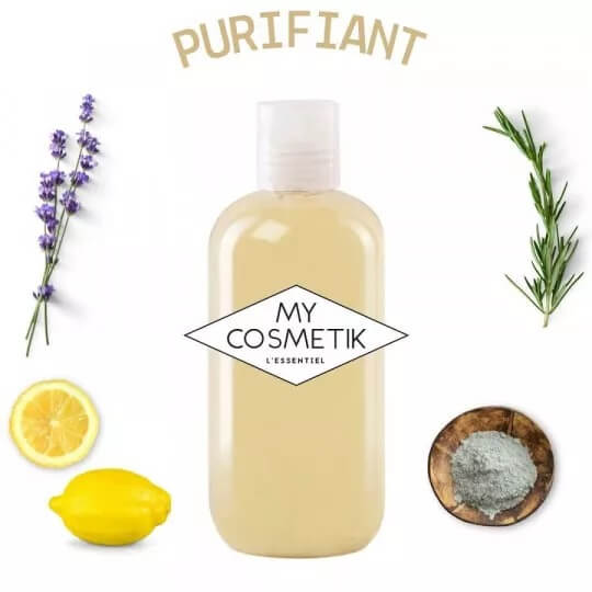 Shampoing cheveux gras aux huiles essentielles & argile verte