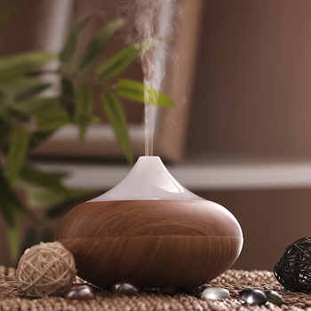 Utilisation d'huiles essentielles avec un humidificateur d'air