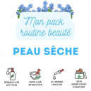 Routine de beauté des peaux sèches