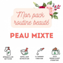 Routine de beauté des peaux mixtes